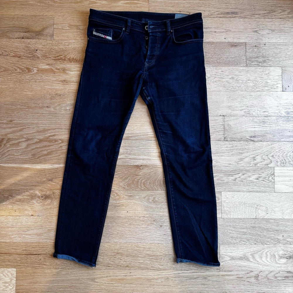 Diesel Men's Deep Indigo Slim/Stretch Jeans